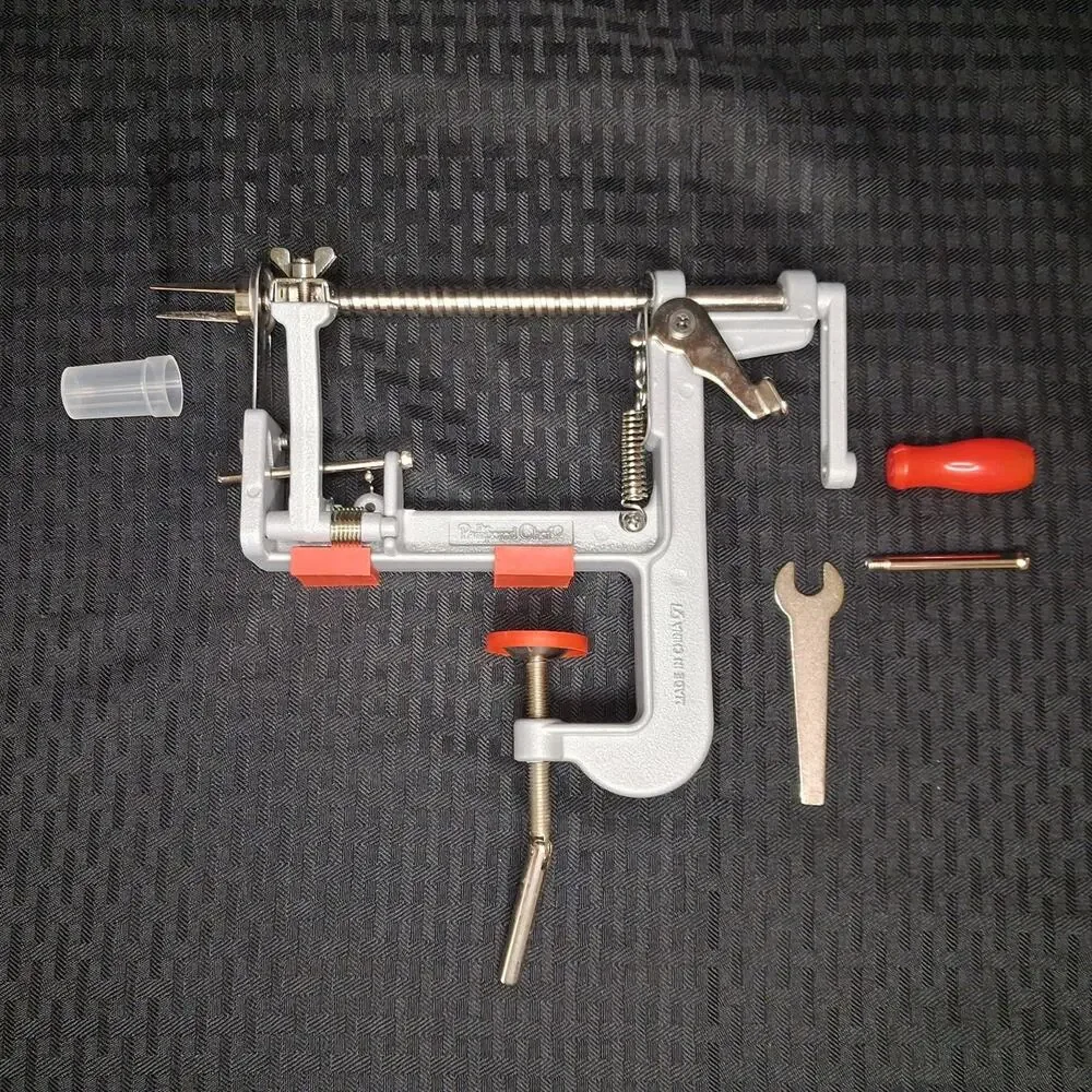 The Pampered Chef Apple Peeler Corer Slicer Model 2430 w/ Original Box EUC